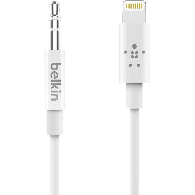 Belkin 90 cm Lightning/Mini-phone Audio Cable for Audio Device Belkin 90 cm Lightning/Mini-phone Audio Cable for Audio Device